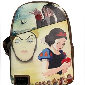 Employee Disney exclusive rare Disney Loungefly Snow White Backpack only 600